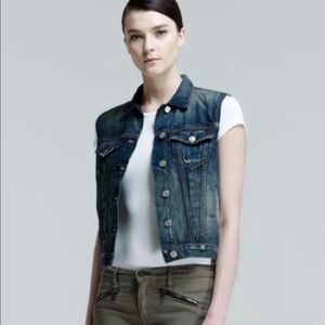 Wax Jean Premium Denim Vest